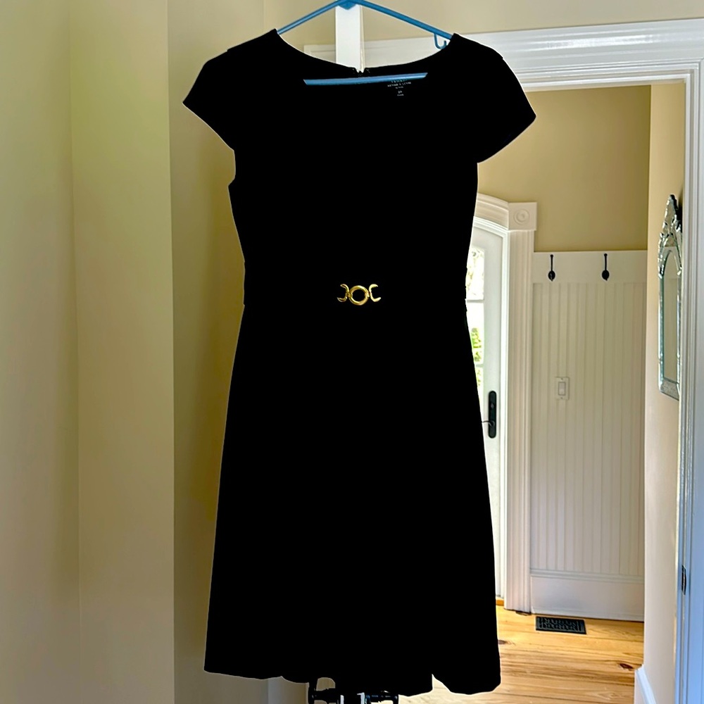 Tahari dress 2P size elegant black dress